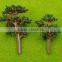 architectural scale artificial model fruit tree train layout model