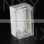 TIBOX same Screw type waterproof clear enclosure with rubber seal