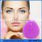 fashione cute heart shape facial brush for girls