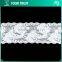 Width 6.2 Centimeter White Stretch Tape Trim Spandex Elastic Lace