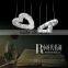 Double Heart Reading Room Modern Pendant Light 40W Fashion Pendant Lamp