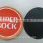 Promotional glass drink rubber base cup pad coaster