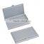 aluminum business name card case