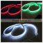 50 meter spool 220V top-view square rgb smd led neon lights for pool