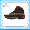 Men's hiking shoes latest design high top customized cow leather