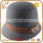 Small order accept cheap felt hat material wool bodies bucket caps