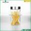 1000ml round glass storage jar /glass jar with metal lid wholesale