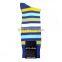 China Custom Sock Manufacturer Mens Colorful Stripes Custom Logo Sports Socks