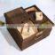 Home used cheap wholesale wooden storage box with wheels                        
                                                Quality Choice