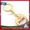 Promotional gift Custom design culture 3D embossed keychain
