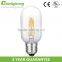 1.2w cob 120lm e14 t22 led filament bulb hot selling cob led filament tube bulb t45