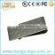 Etching Logo Top Quality Stainless Steel Money Clip