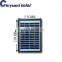 2W 12V Polycrystalline Solar Panel with Black Plastic Frame