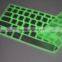 competitive price glow in the dark keyboard cover, glow in the dark keyboard cover for laptop