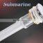 Submarine CQ-7 stainless pop-up brass water waste drainer