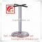 High-grade stainless steel composite plastic table leg, brushed stainless steel legs, composite stainless steel chassis