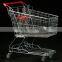 RH-SA125 Asia Shopping Cart 125L 910*555*1000mm 5''PU Wheel Unfolding Shopping Cart
