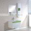 white mirrored MDF, PVC wall mounted bathtub vacuum former and bathroom vanity