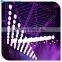 dmx rgb winch floating sphere colorful/ DMX512 kenetic sphere ball