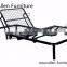 2016 New Design Metal Mesh Adjustable Electric Bed Frame with Head and Leg Elevation, Split Queen Size