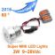 9-28Vdc 3W LED Cabinet Lights mini led light with 5 year warranty