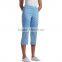 Alluring Women's Yoga Waist Band Capri Scrub Pant