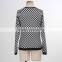 F5S10100 Women Printed O-Neck Long Sleeve T-Shirt