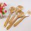 Bamboo kitchen tool 4 sets cooking bamboo spoon