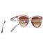 high-end plastic transparent cateye sunglasses Seting auger 100%UV protect