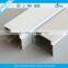 2015 new design home decoration window shade strong vertical blind top track/vertical blind rail/aluminum