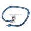 SRB0015 China Jewelry Wholesale Blue Snake Chain Beads on Closer Clasp Bracelet