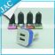New 2.1A Triple USB Universal Car Charger 2-port For iphone6/6s