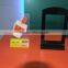 Acrylic menu stand table stand for restaurant