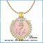 Round interchangeable Pendant Anchor Coin Necklace For Women