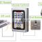 280KG(600LBS) Fail Safe building security electromagnetic door lock for steel security doors status feedback