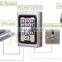 12V/24V Adjustable TCP/IP Access Control System 600lbs Electromagnetic Lock Single Door Top Mounted JM-280GF