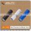 Colorful small led torch light 9led flashlight with Diamond reflectorled