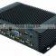 Fanless IPC Embedded Computer with AMD T56N 4 COM 2 Gigabit Lan Low power DC 12V COM2 supports RS485 RS422 features
