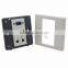 VGA, 3RCA AV, AC power wall plate with back side screw connection
