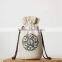 Changyuan customized linen drawstring bag rice bag for sale