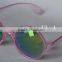 squar prism kaleidoscope glasses with glass lens