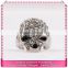 Low price mens silver rings wholesale, mens skull ring with stone