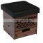 unique design Bamboo Storage Boxes with leather Lids