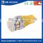 led t10 white wedge amber yellow 194 168 2825 W5W LED super bright SMD3014 t10 led car lights bulbs