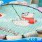 2017 Hot sale cartoon white bear kids Flower Shape Mats