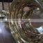 Gold-plating chrome steel wheels