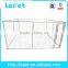 low price low MOQ chain link rolling and steel frame big dog kennels for sale