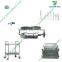 YSSJT-1A Mortuary equipment stainless steel medical corpse trolley stretcher