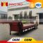 Tri-axle lowbed truck trailer for containers