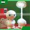 large plastic cartoon baymax usb charging charge foldable folding telescopic led reading desk table night latern lamp light